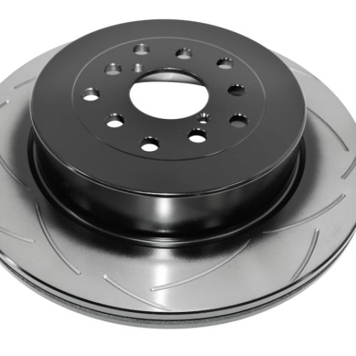 DBA Street Series Rear Slotted Brake Rotor for Subaru Impreza 2004-2012 - Premium Replacement