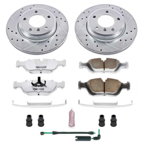 2000-2006 BMW 3 Series Front Z26 Street Warrior Brake Performance Upgrade Kit - Premium Replacement