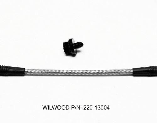 220-13004 Wilwood Flexline Kit Billet Reservoir for Heavy-Duty Brake Systems Drop-in