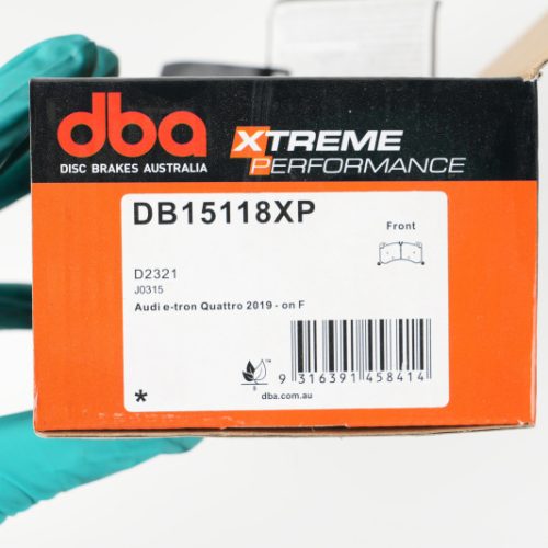 DBA XP Performance Brake Pads for 2020-21 Audi e-tron Sportback Front Rotor - Heavy-Duty High Friction Brake Pad Assembly - Image 7