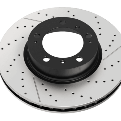 DBA Street Series OE Drilled Front Brake Rotor for Mercedes-Benz CLA35 AMG 2019-24 - Premium Replacement