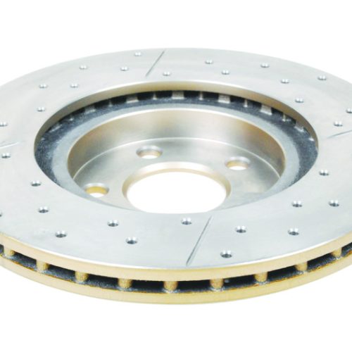 DBA Street Series Front Drilled and Slotted Rotor for Chrysler PT Cruiser 2001-2010 - Premium Replacement - Image 2