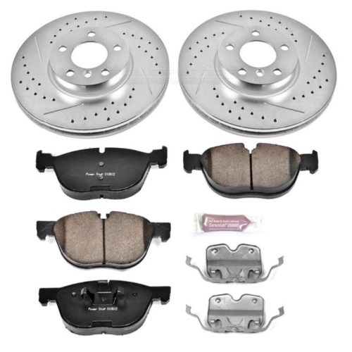 2011-2018 BMW X5 & X6 Front Z23 Evolution Sport Brake Upgrade Kit - Premium Heavy-Duty Performance