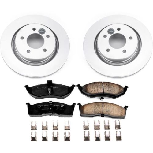 1999-2002 Chrysler 300M & LHS Front Brake Rotor and Ceramic Pad Assembly - Premium Replacement