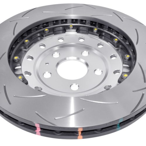 DBA 5000 Series T3 Slot Rotor for Audi RS3 2017-19 - High-Performance 2-Piece Brake Rotor Replacement - Image 2