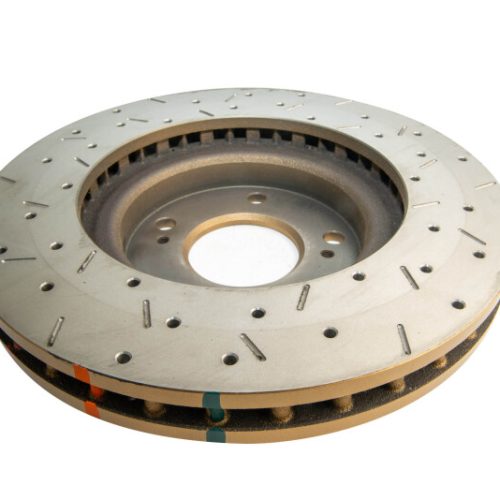 DBA 4000 Series Front Drilled Rotor for Nissan Skyline R32 GT-R 2.6L Twin Turbo ('93-'98) - Premium Replacement - Image 7