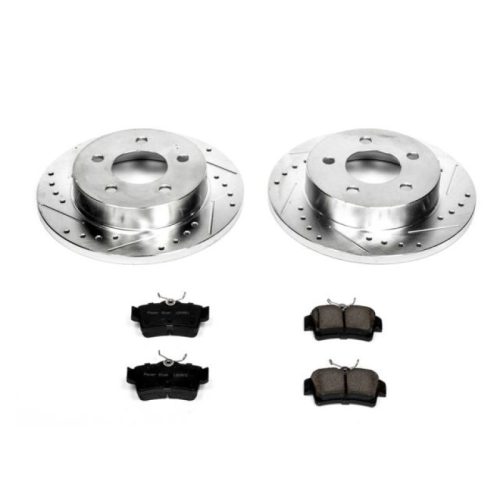 2000-2004 Ford Mustang Rear Z23 Evolution Sport Brake Upgrade Kit - Premium Replacement