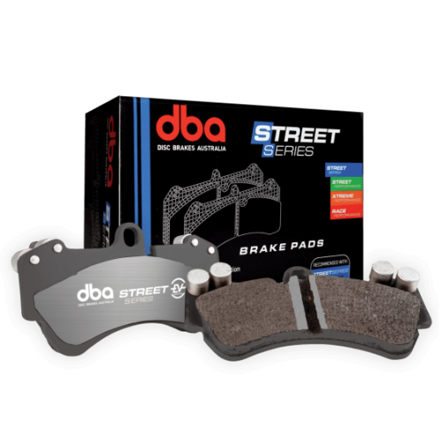 DBA Street Series Brake Pads for Electric and Hybrid Vehicles - Front Fitment for 1998 Mitsubishi 3000GT, Diamante, Eclipse and Dodge Stealth - Premium Replacement