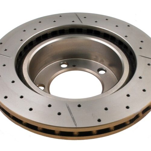 DBA X Street Series Front Drilled and Slotted Rotor for Toyota Land Cruiser 200 Series 2007-16 - Premium Replacement - Image 8