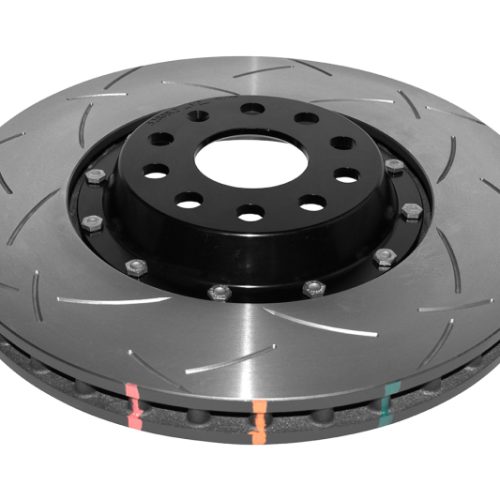 DBA 5000 Series Slotted Rotor Front Fitment for Volkswagen CC and Golf R 2009-2011 - Premium Replacement