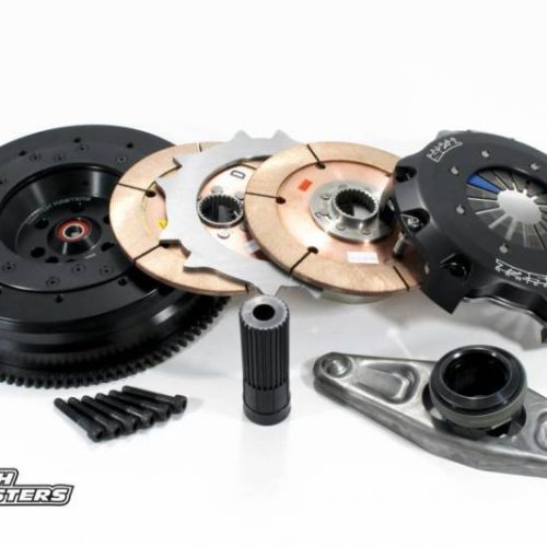 2010-2012 BMW 3 Series 3.0L N55 Twin-Disc Clutch Kit with Aluminum Flywheel - Heavy-Duty Performance Replacement