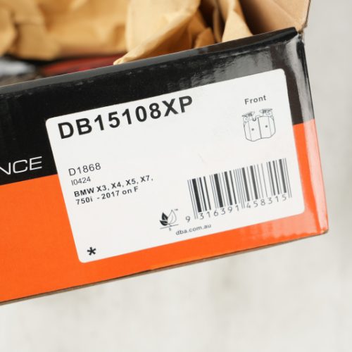 DBA XP Performance Brake Pads for Heavy-Duty Front Application 2016-18 BMW 530i 540i 740i 750i M760i xDrive - Premium Replacement - Image 7