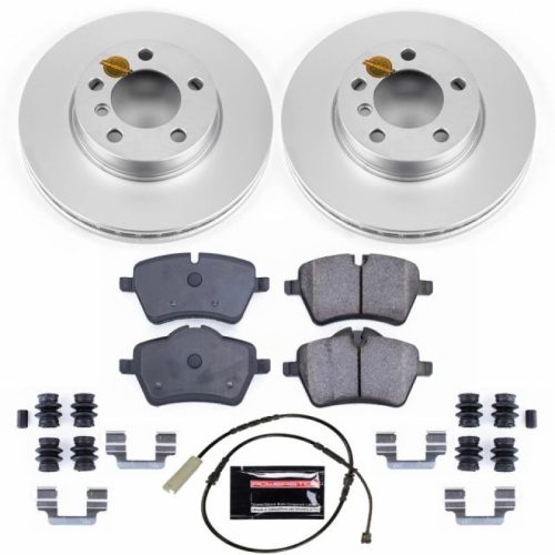 2011-2016 Mini Cooper Countryman Front Z23 Evolution Sport Coated Brake Kit - Heavy-Duty Replacement for Enhanced Towing and City Driving