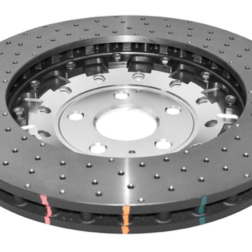 DBA 5000 Series Drilled Rotor Front 370mm for Audi TT Quattro 2012-13 - Premium Replacement - Image 2
