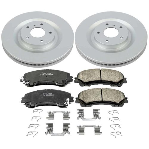 2019-2022 Infiniti QX50 & QX55 Front Brake Rotor and Ceramic Brake Pad Assembly - Premium Replacement