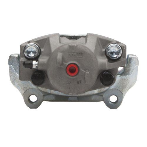 2003-2005 Saab 9-3 OE Replacement Front Left Brake Caliper Silver Zinc Coated - Image 3
