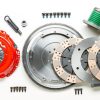 2005-2010 Ford Mustang 4.6L Comp Dual Clutch Disc Assembly with Flywheel - Premium Replacement