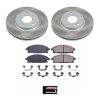 2004-2006 Nissan Quest Front Heavy-Duty Semi-Coated Rotor Brake Assembly - Premium Replacement