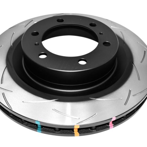 DBA 4000 Series Slotted Rotor for Toyota 4Runner and FJ Cruiser ('10-'12) - Heavy-Duty Replacement