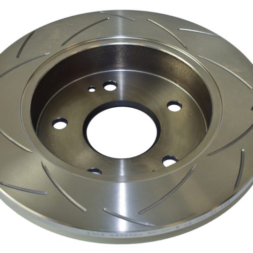 DBA Street Series T2 Slotted Brake Rotor - 2012-13 Honda Civic and Prelude Rear Heavy-Duty Application - Premium Replacement - Image 7