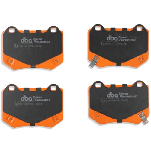 DBA XP Performance Rear Brake Pads for 2018-21 Subaru WRX STI with Brembo Calipers - Heavy Duty Friction Material for High-Performance Braking - Image 9