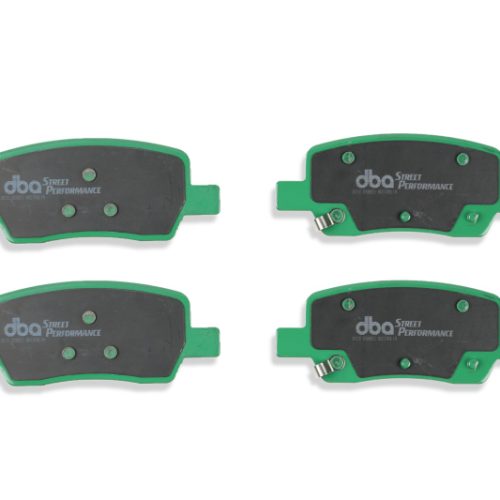 DBA Street Performance Brake Pads for Hyundai Santa Fe 2021-22 and Kia Sorento 2022 Rear - Premium Replacement - Image 9