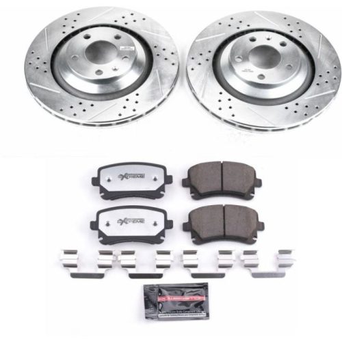 2011-2005 Audi A6 Quattro Rear Z26 Street Warrior Brake Upgrade Kit - Premium Heavy-Duty Performance