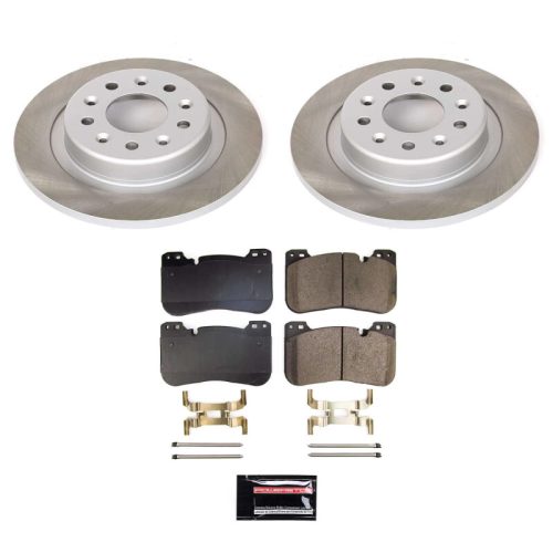 2020-2021 Chevrolet Malibu Rear Heavy-Duty Semi-Coated Rotor Brake Assembly - Premium Replacement