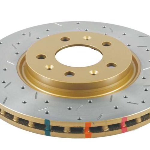 DBA 4000 Series Drilled and Slotted Rotor for Pontiac Solstice and Saturn Sky 2006-2010 - Premium Replacement - Image 2