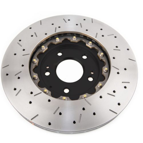 DBA 5000 Series XS Rotors for Mitsubishi Lancer 2003-2006 Front Drilled and Slotted - Premium Replacement - Image 8