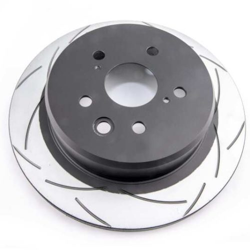 DBA Street Series T2 Slotted Rear Brake Rotor for Lexus GS and RC Models 2013-16 - Premium Replacement - Image 2