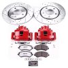 2003 Chrysler Voyager Front Z36 Truck & Tow Brake Kit with Calipers - Heavy-Duty Drilled & Slotted Rotor Upgrade for Towing and Off-Road Performance - Premium Replacement