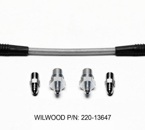 220-13647 Wilwood Flexline Kit Rear for 2007-2011 BMW 3 Series Drop-in