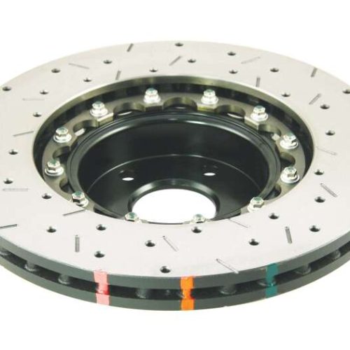 DBA 5000 Series XS Rotor Front Drilled and Slotted for Subaru Legacy, Scion FR-S, Subaru BRZ - Premium Replacement - Image 6