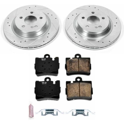 2000-2003 Mercedes-Benz S500 & S430 Rear Z23 Evolution Sport Brake Kit - Premium Heavy-Duty Replacement