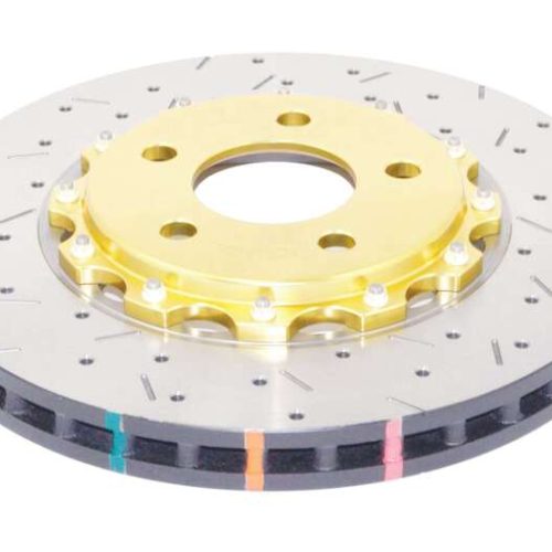 DBA 5000 Series XS Rotor for Ford Mustang 2005-2013 Front Drilled and Slotted Two-Piece Brake Rotor - Premium Replacement - Image 6