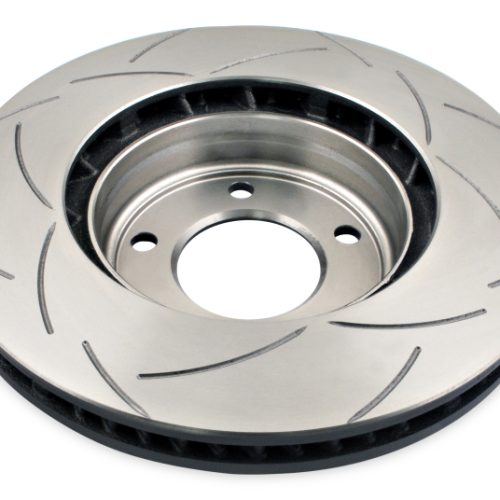 DBA Street Series T2 Slotted Front Rotor for Volkswagen Touareg 2015-2018 - Premium Replacement - Image 2