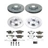 2020-2021 Ford Escape & Lincoln Corsair Heavy-Duty Truck & Tow Brake Rotor and Ceramic Brake Pad Assembly - Premium Replacement