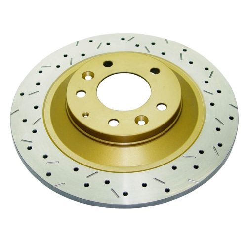 DBA 4000 Series Rear Drilled and Slotted Rotor for Mazda 6 and MazdaSpeed6 2006-2007 - Premium Replacement - Image 3