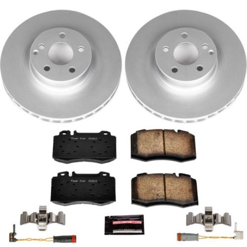 2006-2007 Mercedes-Benz CLS500 Front Z23 Evolution Sport Coated Brake Rotor and Pad Assembly - Premium Replacement