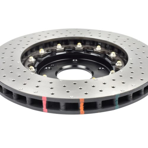 DBA 5000 Series Drilled Rotor for Kia Optima 2011-13 and Hyundai Azera 2012-13 Front Replacement - Image 3