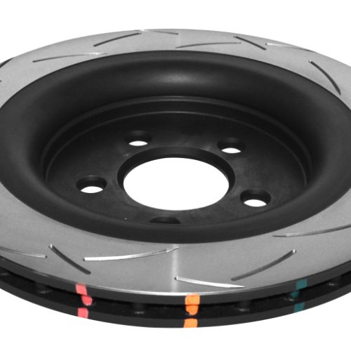 DBA 4000 Series Rear Slotted Rotor for Ford Mustang 2015-16 - Heavy-Duty Performance Replacement