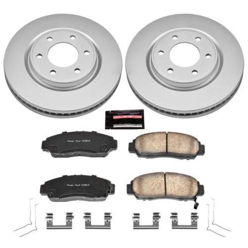 2011-2017 Infiniti QX56 / QX80 & Nissan Armada Heavy-Duty Brake Rotor and Ceramic Pad Assembly - Premium Replacement