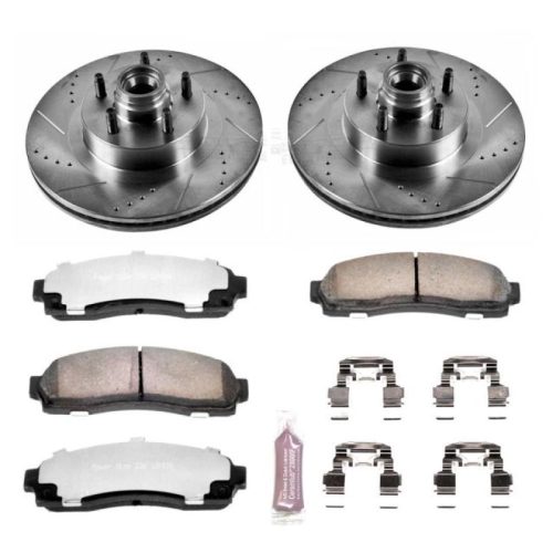 2001-2005 Ford Explorer Sport Front Z36 Truck & Tow Brake Upgrade Kit - Premium Heavy-Duty Replacement