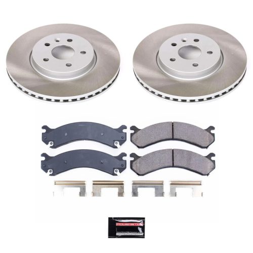 2018-2019 Buick Encore and Chevrolet Trax Front Semi-Coated Rotor Brake Assembly - Premium Replacement