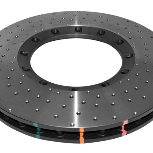 DBA 5000 Series Drilled and Slotted Front Rotor for 2011-18 Audi A8 Quattro and SQ5 - Premium Replacement
