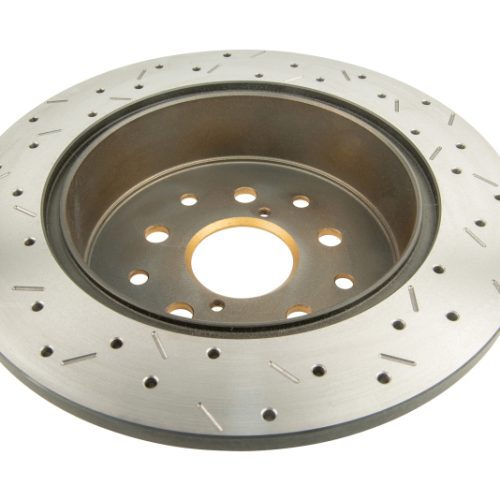DBA 4000 Series Rear Drilled & Slotted Rotor for Lexus GS300 and GS430 1998-2005 - Premium Replacement - Image 7