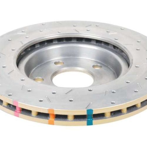 DBA 4000 Series Drilled and Slotted Rotor for Chevrolet HHR, Pontiac G6, Malibu, Saturn Ion 2005-2010 - Premium Replacement - Image 2