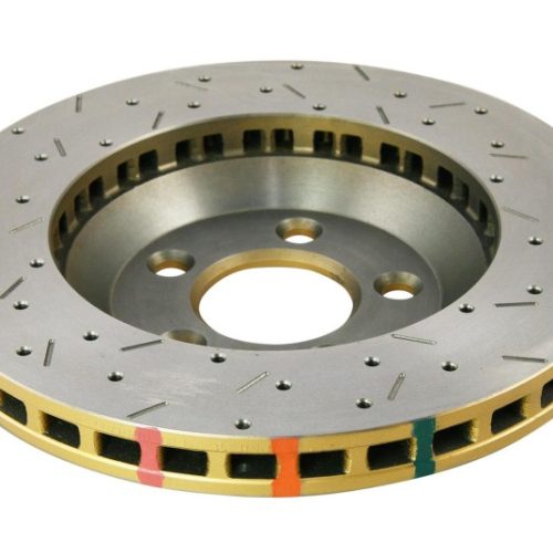 DBA 4000 Series Front Drilled and Slotted Rotor for Ford Mustang 2005-2013 - Premium Replacement - Image 3