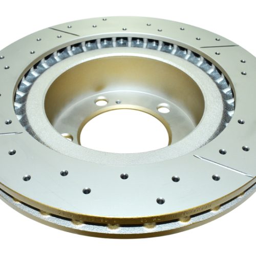 DBA Street Series Front Drilled and Slotted Rotor for Toyota Tundra and Sequoia 2007-11 - Premium Replacement - Image 8